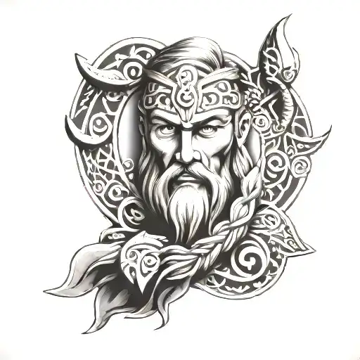 Nordic Viking Sleeve