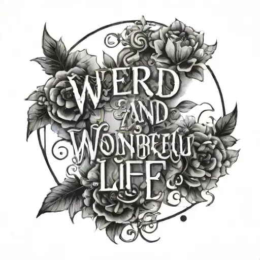 Quote Weird And Wonderful Life