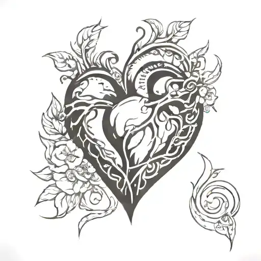 Broken Heart Surrounded