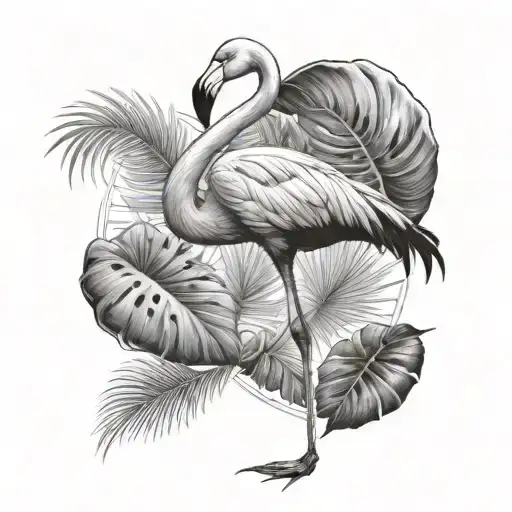 Flamingo Scetch