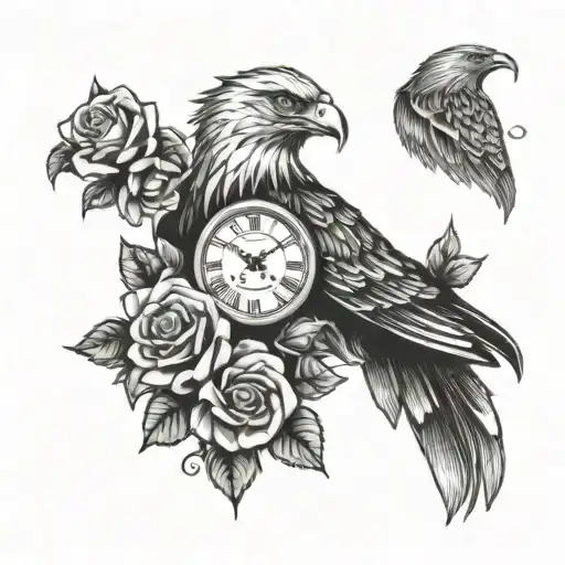 Eagle Clock Rose