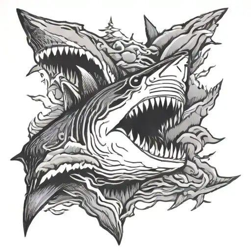 Shark Teeth That Are Mountains