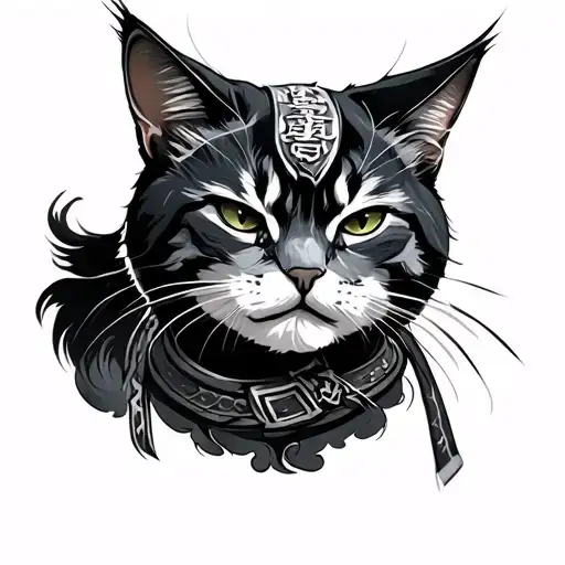 Samurai Cat