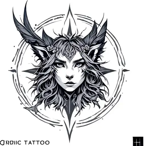 Nordic Full Manga Tattoo Ideas