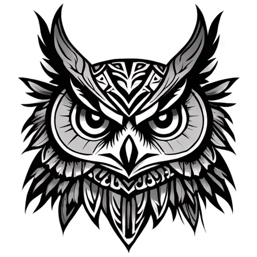 Owl Viking Polynesian