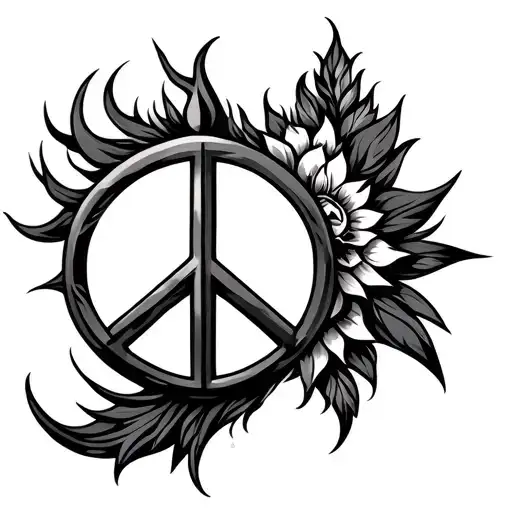 Shiva Tattoo Peace And Chaos Symbol