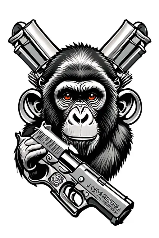 Monkey Money And Guns