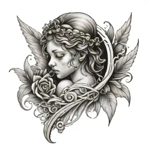 Angel Tears Carried From Heaven