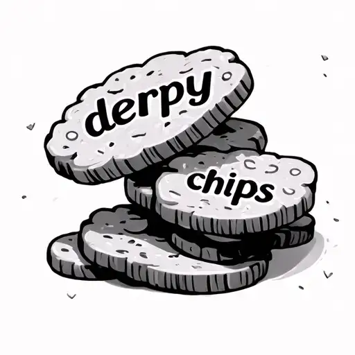 Small Chips With The Word 'Derpy Chips'