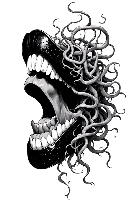 Medusa Mouth Covered