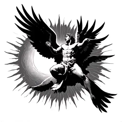 Icarus Falling From The Sun