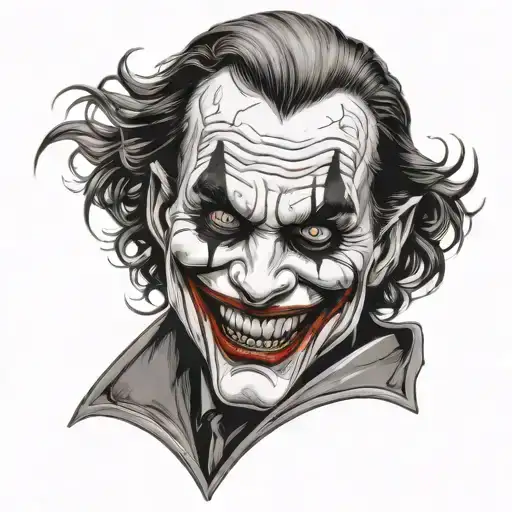 Joker Design Incorporating Elements