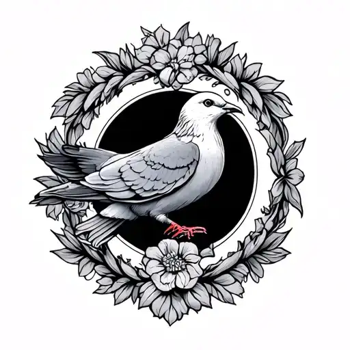 Dove Chest Tat