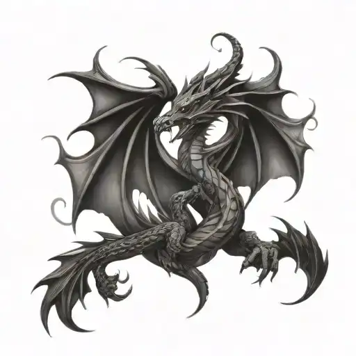 Dragon Tatto For Couples