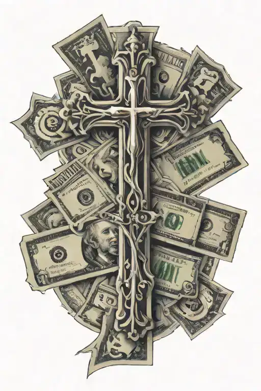 Cross With Money