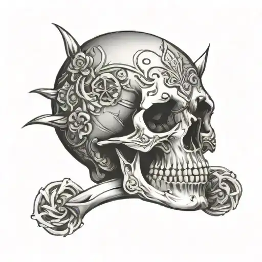 Skull Surrounded