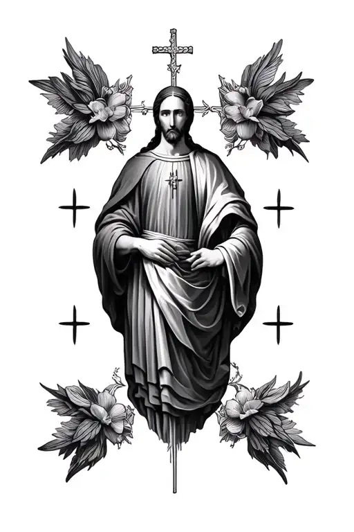 Arm Sleeve Of Catholic Saints