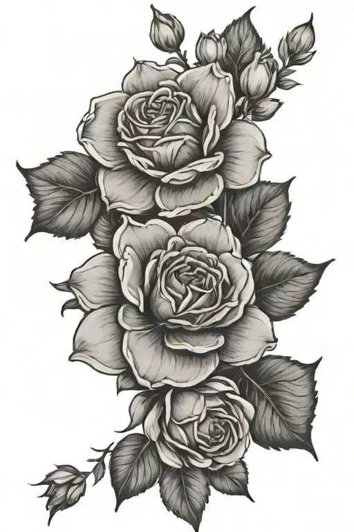 July December Birth Flower Bouquet