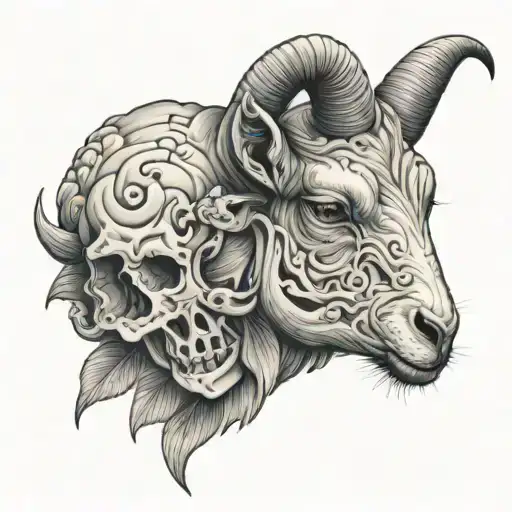 Lamb Crushing Skull