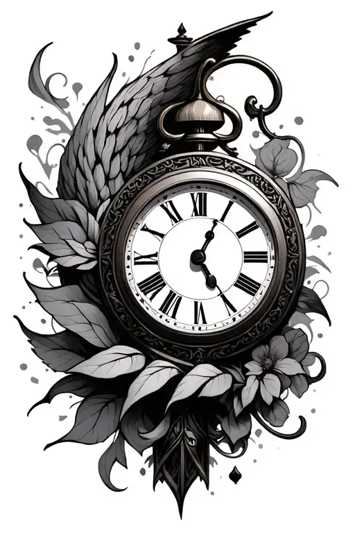 Angle With Clock Inside