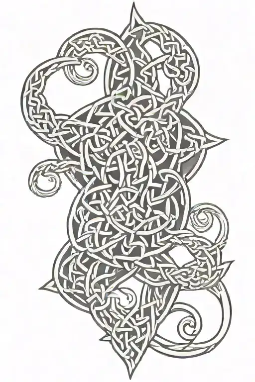 Celtic Knotwork Intertwined