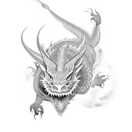 Carpa Noi And Dragon