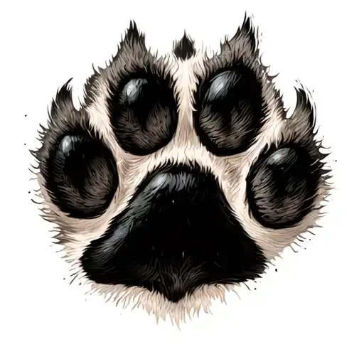 Cat Paw Print