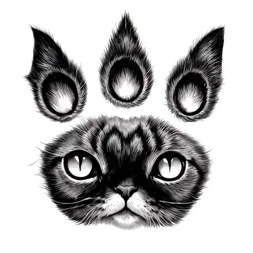 Cat Paw Print