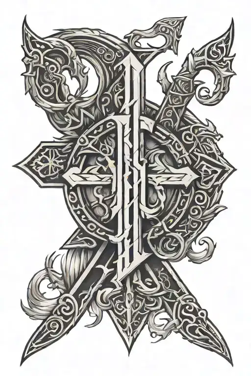 Teivaz Rune With Valkyrie