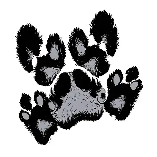 Pawprints To The Rainbow Bridge