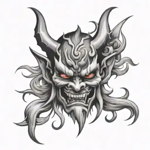 Oni Demon Mask