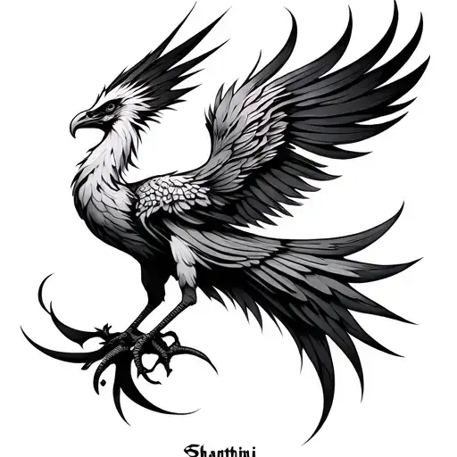 Shanthini Name As Phoenix Bird
