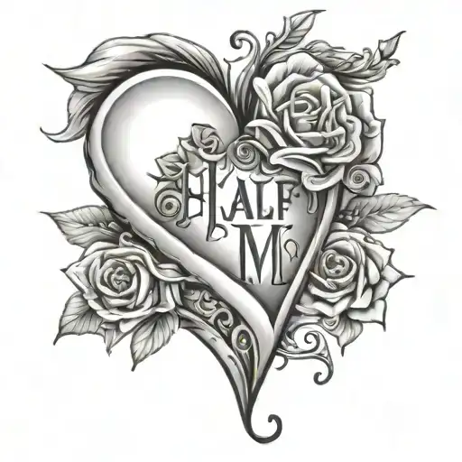 Half Mom And Half Heart Made