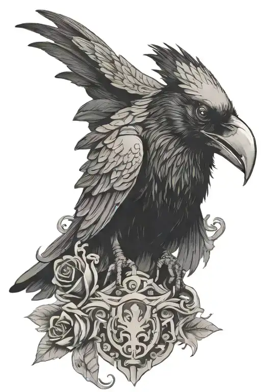 Raven Diadem Swort In Mouth