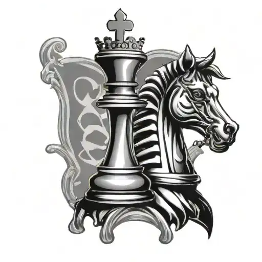 Chess King Chess Piece