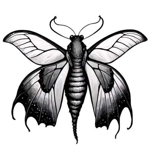 Brother Sister Luna Moth