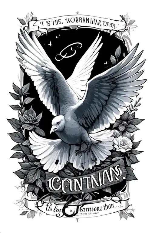 Dove Bible Scripture 1St Corinthians