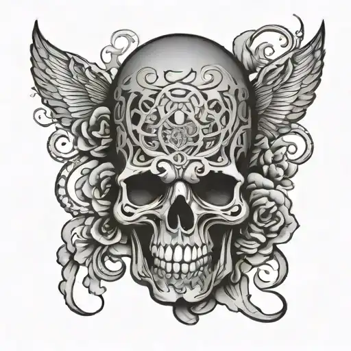 I Would Like A Writing On The Back Of My Hand That Says I'm Not Afraid In Chicano Lettering Style