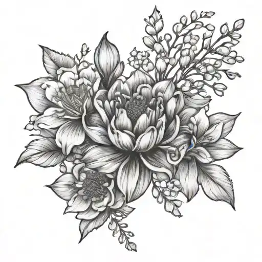 July And December Birth Flower