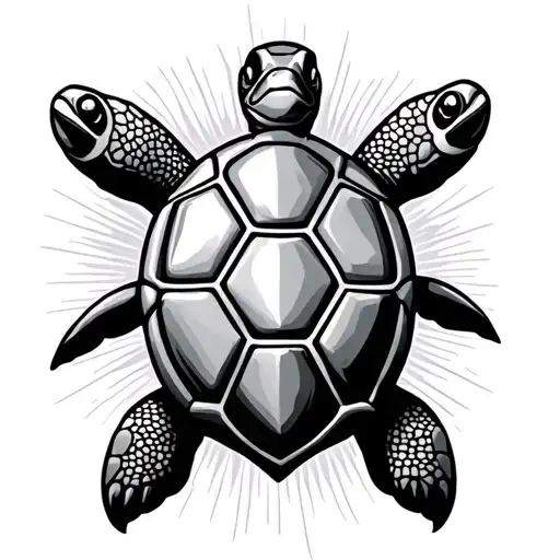 Turtle Peace Sign