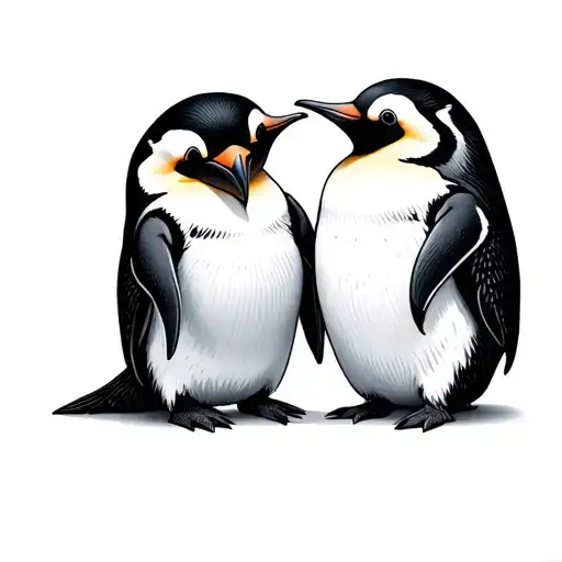 Penguin Couple
