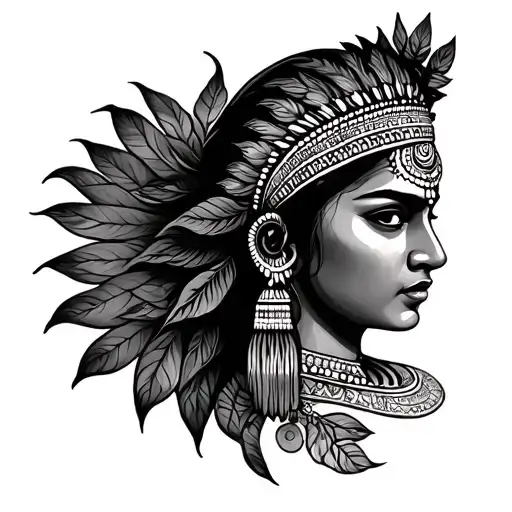 Indian Style Illustration