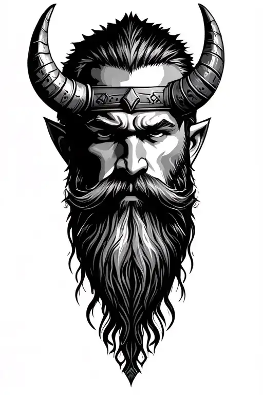 Viking Beard Horns Look Like Ragnar
