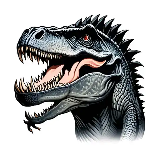 Letter G In The Shape Of A Dinosaur