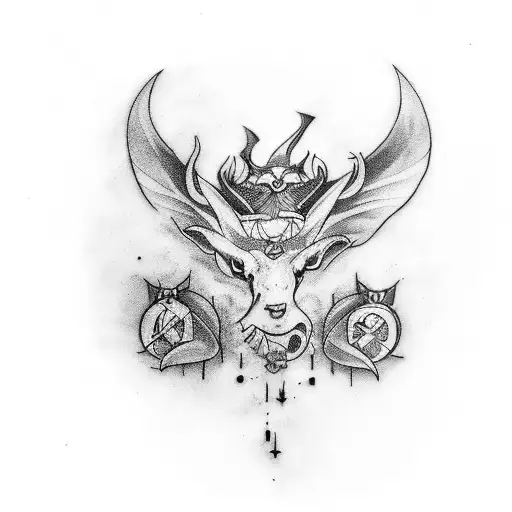 Design A Tattoo Inspired By Scottish Folklore And Technology