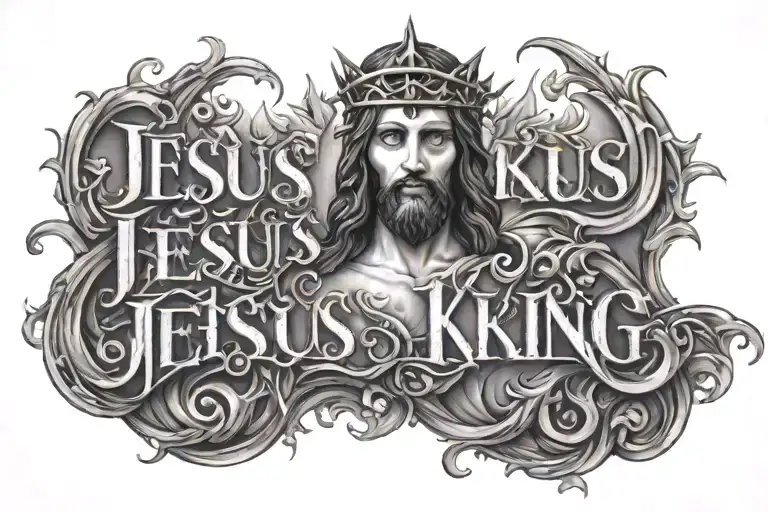 Jesus Is King Just The Word