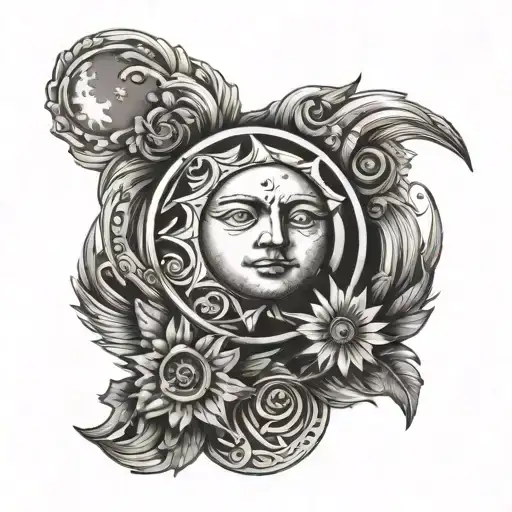 Country Sun And Moon