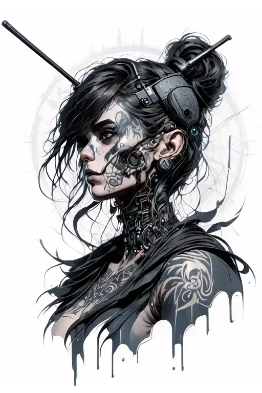 Cyberpunk Dark Fantasy