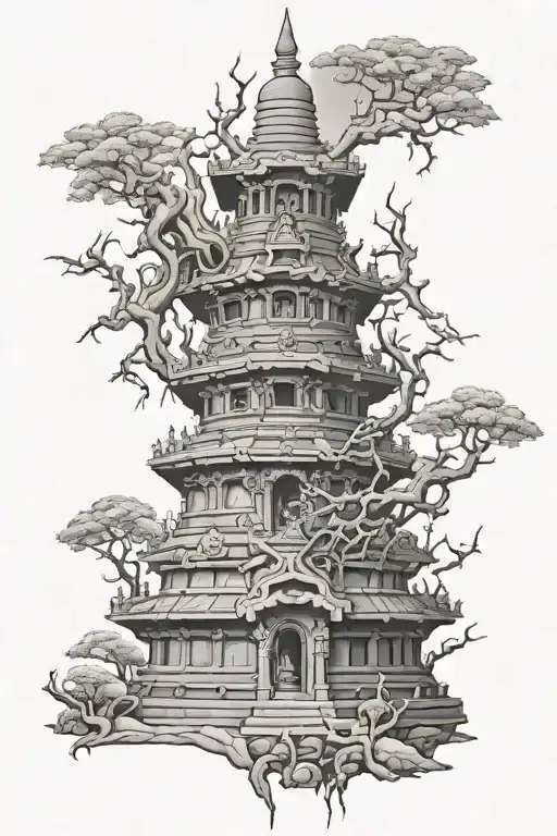 Stupa Birth Decay Dead