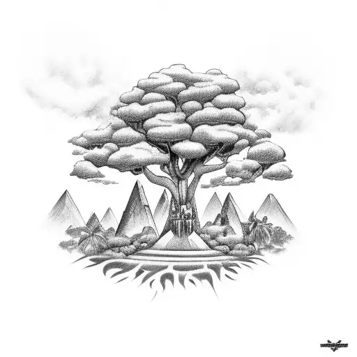 Arm Sleve If A Jungle With 4X4 Going Up Mountain